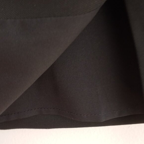 'BANANA REPUBLIC' Solid Black Skirt Size 8 Tall EUC - Picture 4 of 8